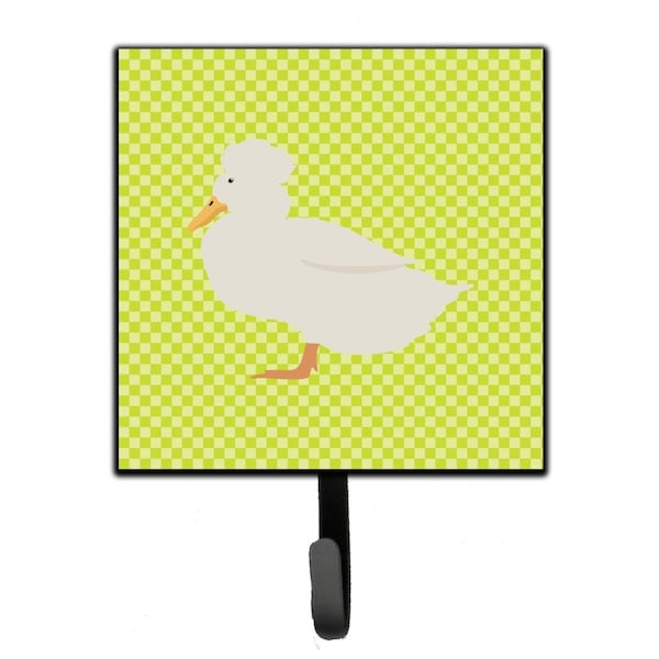 Carolines Treasures Crested Duck Green Leash or Key Holder BB7683SH4 - main